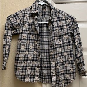 Star Wars plaid shirt